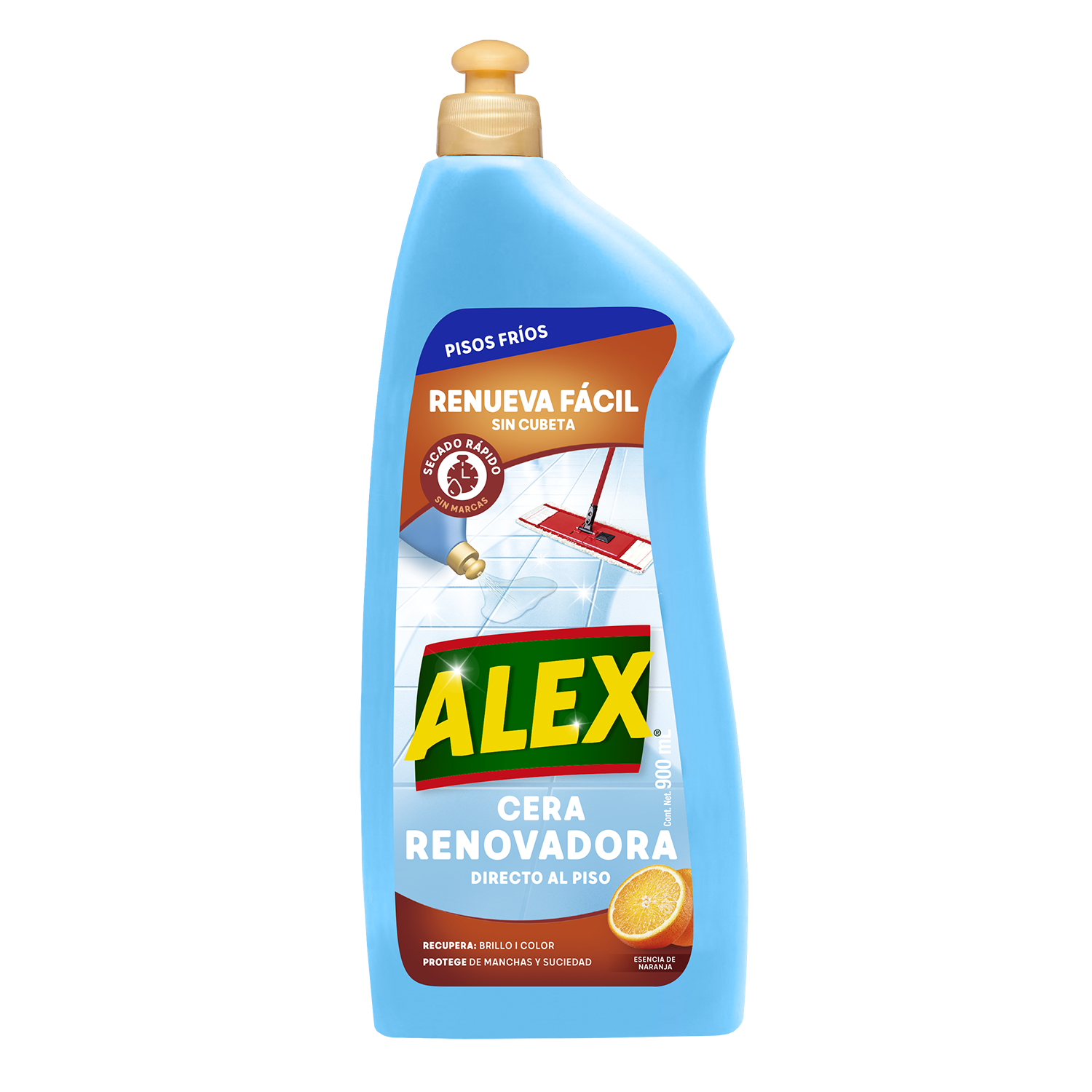 Cera Renovadora Madera y Flotante 900 cc Alex