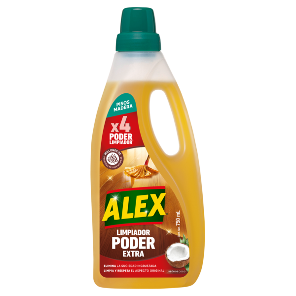 ALEX Limpiador Poder Extra x4 - Madera