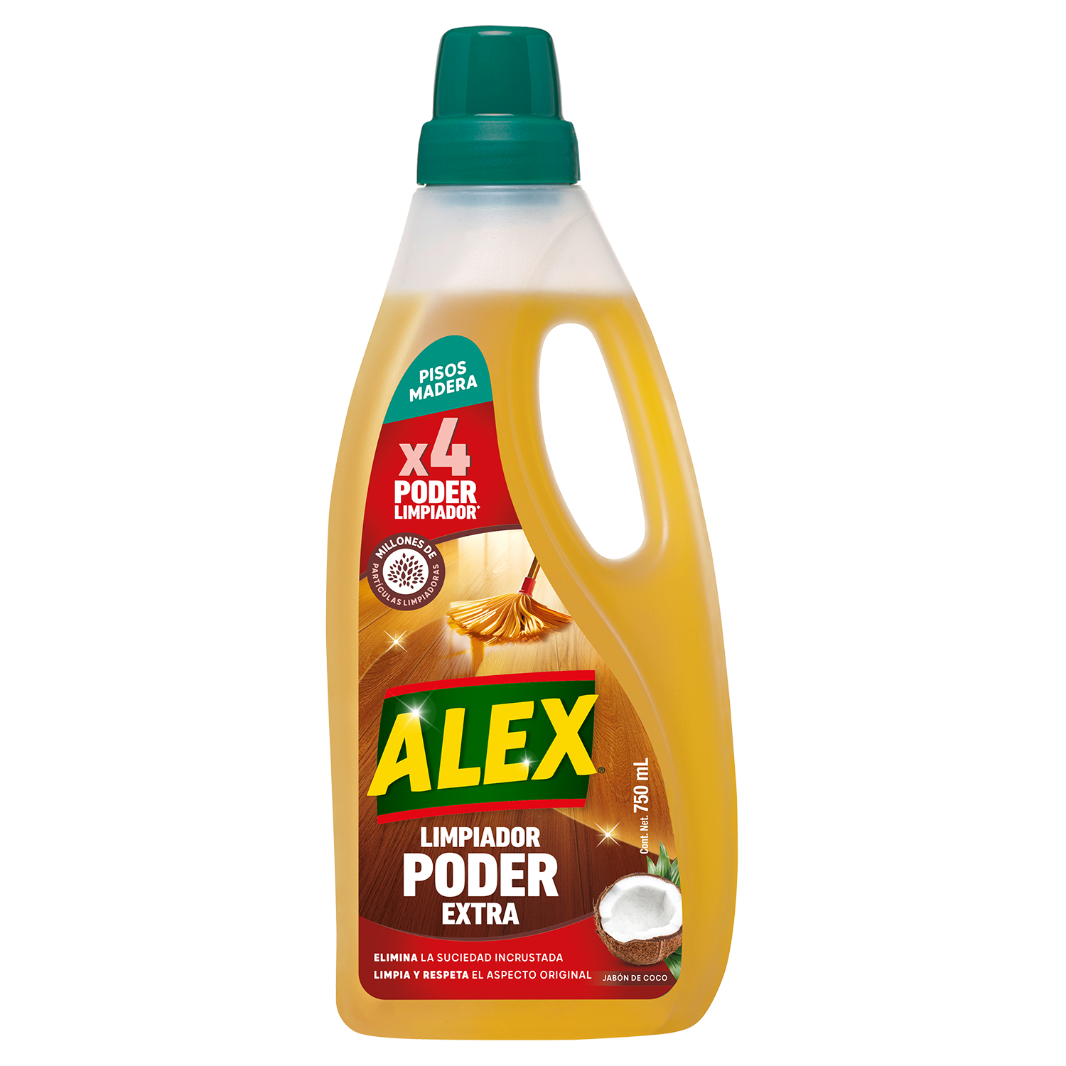 Limpiador en Aerosol Atrapapolvo Nutri Parquet Alex 750 cc