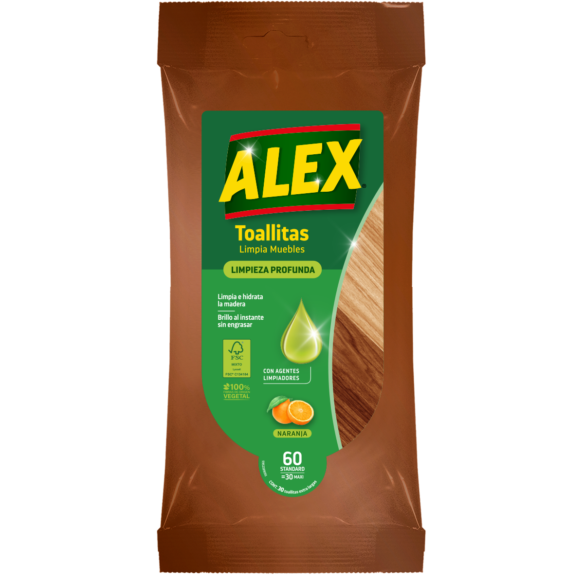 ALEX Toallitas Limpieza Profunda Muebles